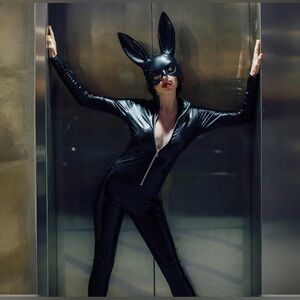 NWOT Catsuit Costume XS - Halloween Catwoman Cosplay